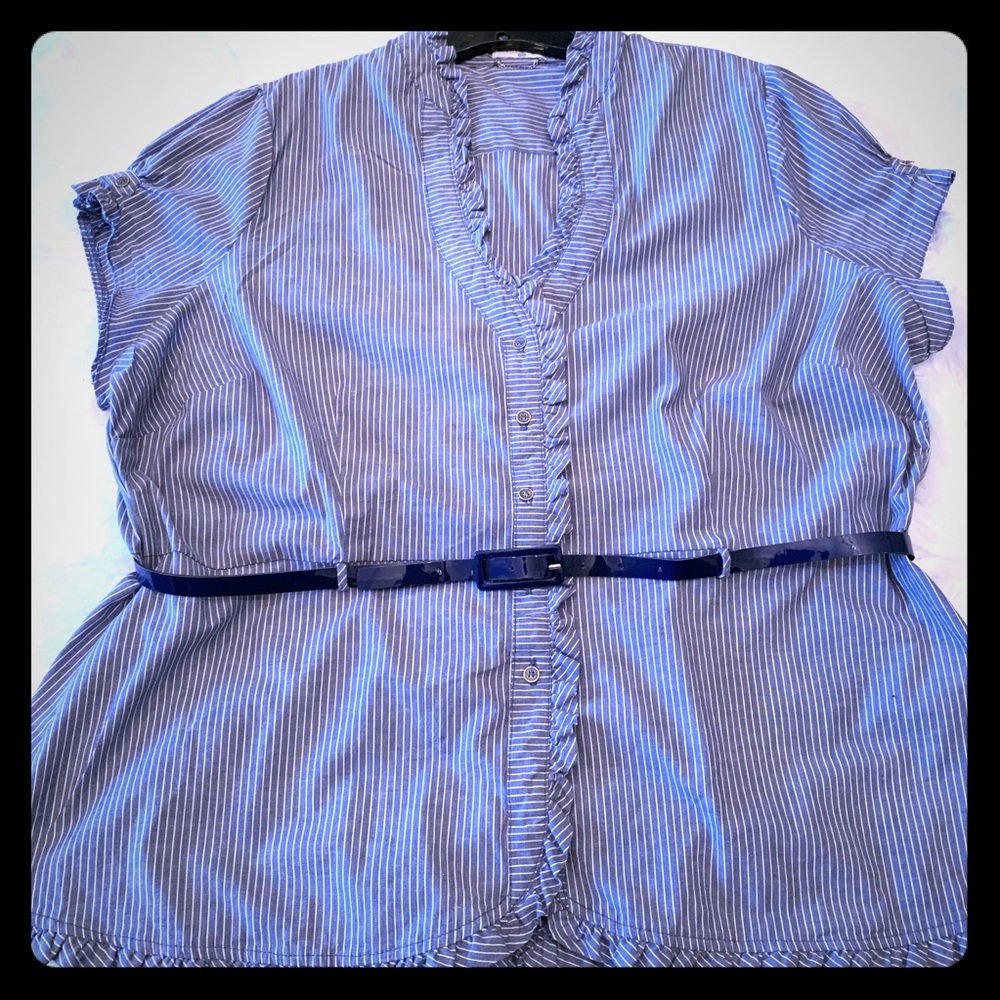 Stretchy Belted Top